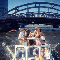 Croisière entre amis sur la Spree à Berlin